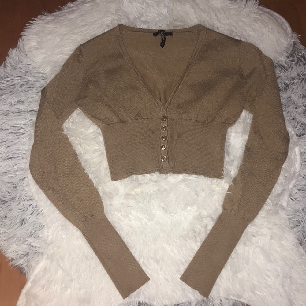 Crop Top Cardigan